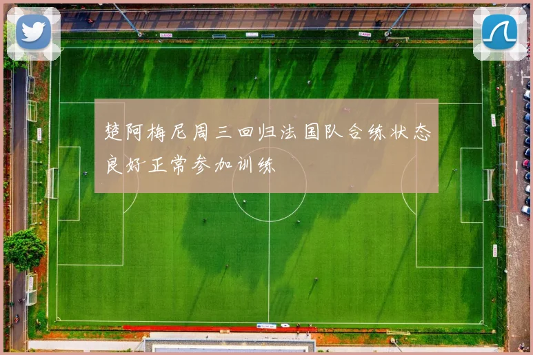 楚阿梅尼周三回归法国队合练状态良好正常参加训练